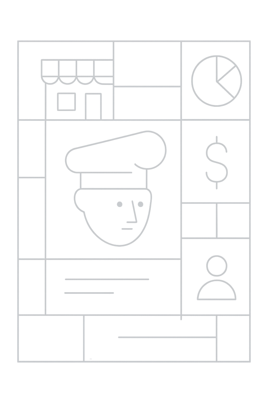 Custom accounting structure illustration